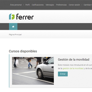 Plataforma de formación para Ferrer