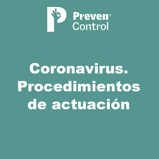Coronavirus. Procedimientos de actuación